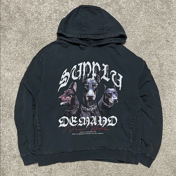 Supply And Demand Other - Vintage Supply And Demand Three Dog Hoodie